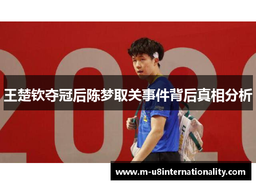 王楚钦夺冠后陈梦取关事件背后真相分析